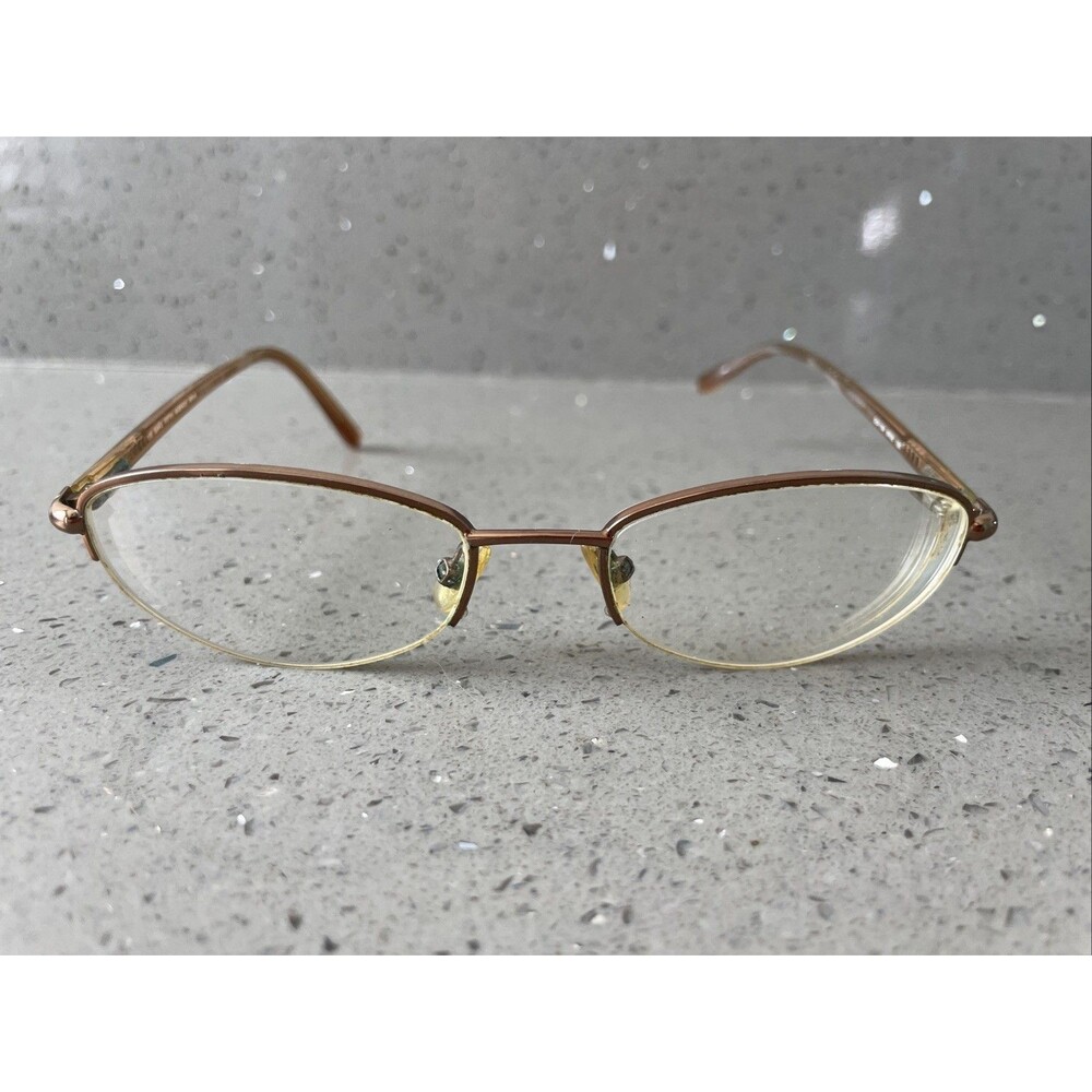 Saks Fifth Avenue S5A 194 Bronze 0RV8 Metal Eyeglasses Frames ONLY 52-18-130